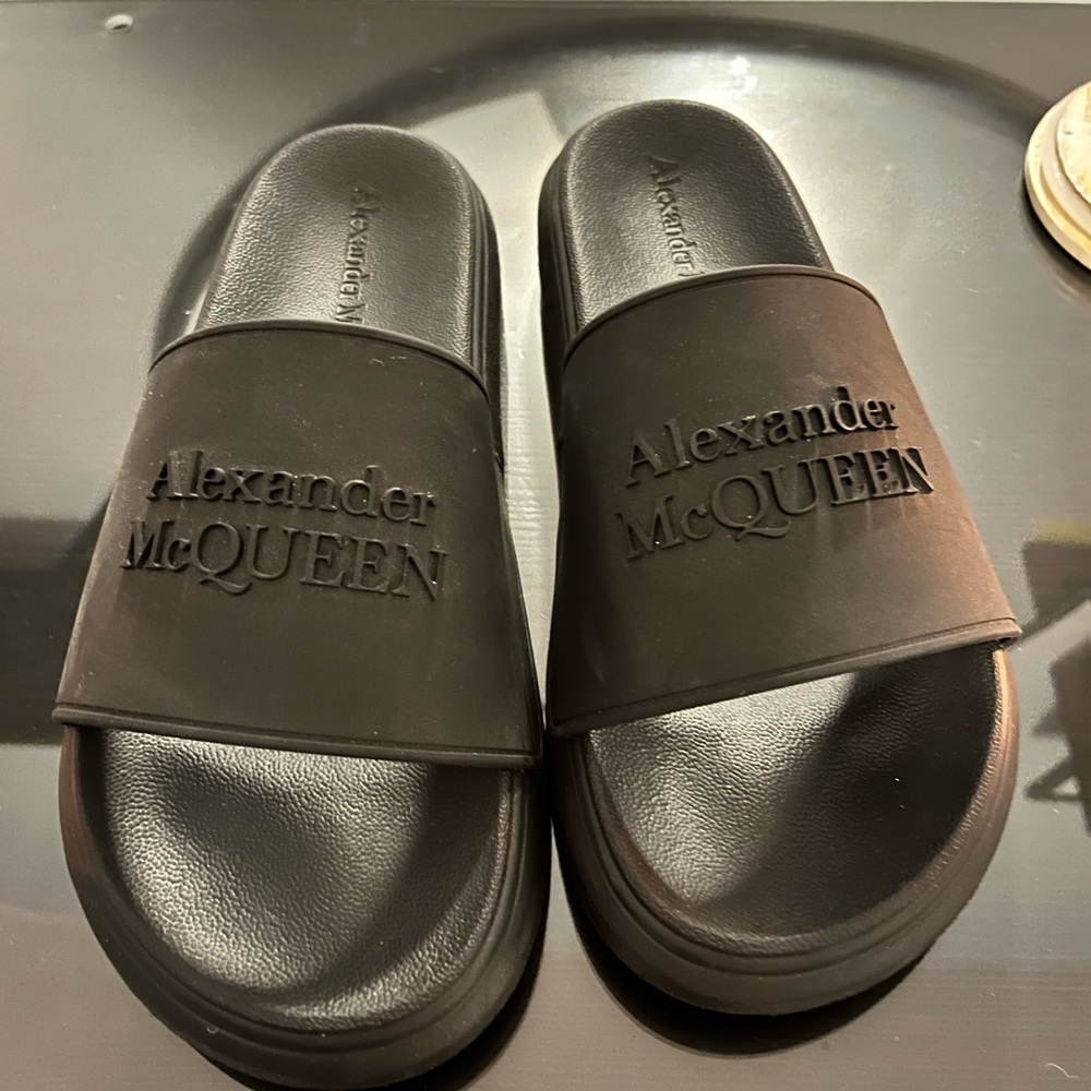 Alexander McQueen slides